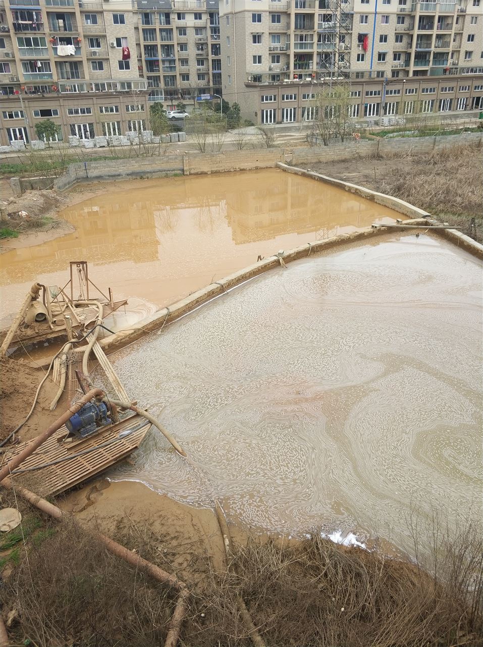 大同沉淀池淤泥清理-厂区废水池淤泥清淤